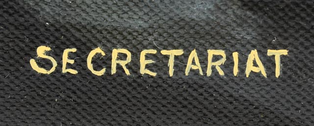 "Secretariat" Original Oil Painting by Ron Lightner