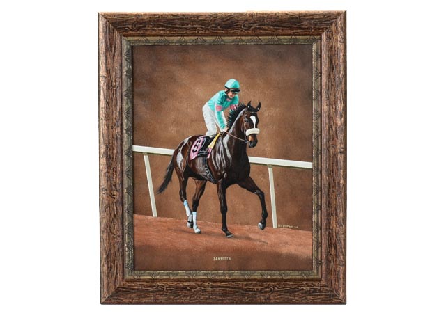 "Zenyatta" Original Oil Painting by Ron Lightner