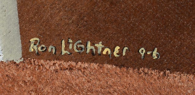 "Zenyatta" Original Oil Painting by Ron Lightner