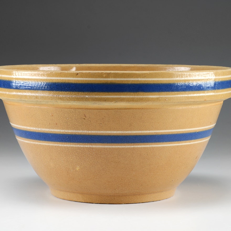 Yellowware Mixing Bowl