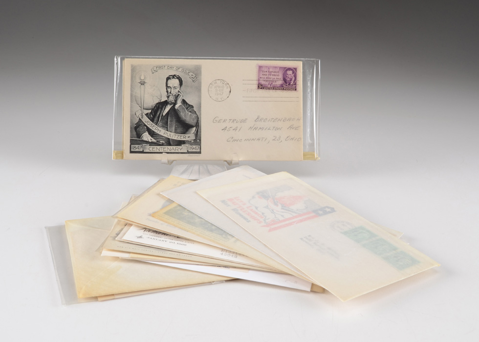 Twenty Vintage First Day Covers and Cancelled Envelopes