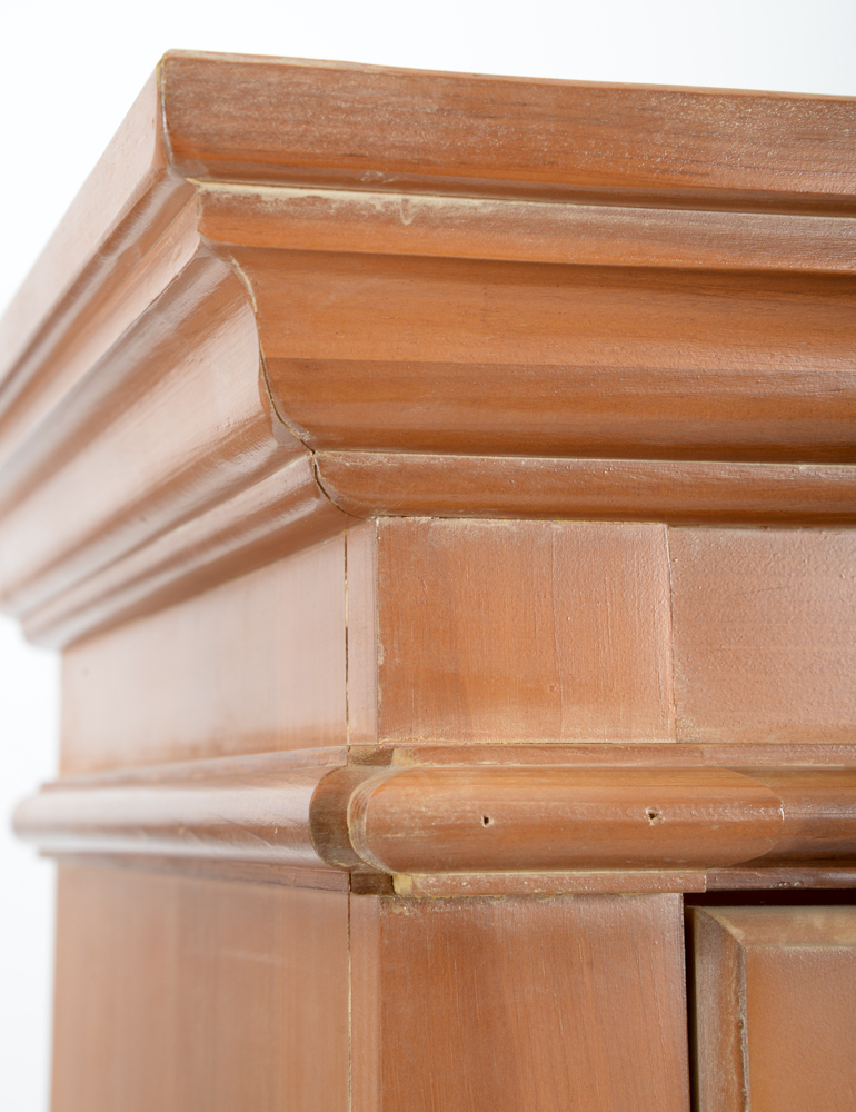 Broyhill Pine Media Cabinet and Bookshelf