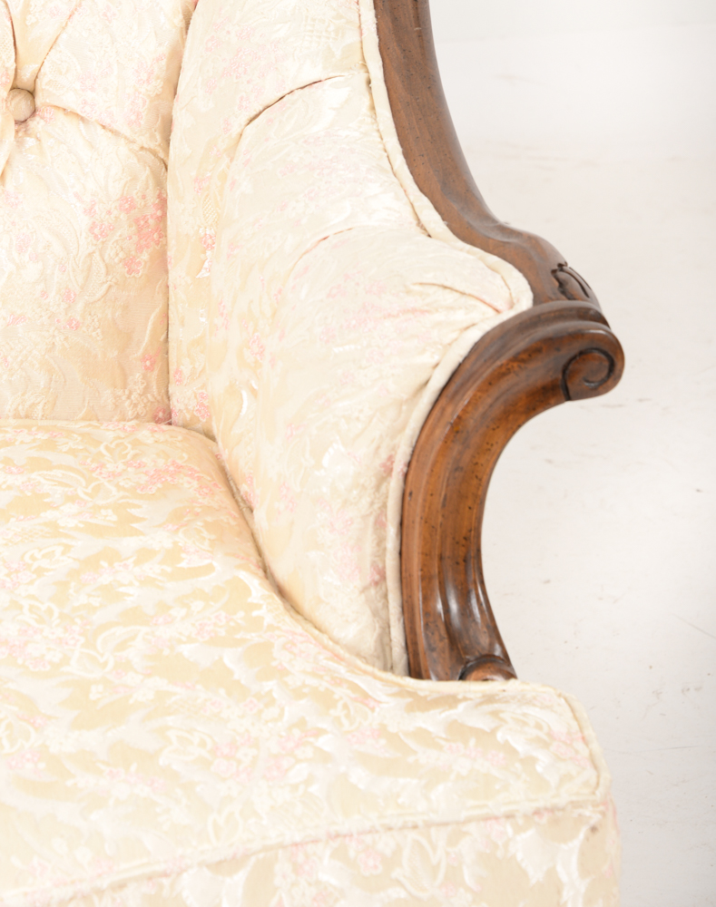 Vintage Button Tufted Sofa