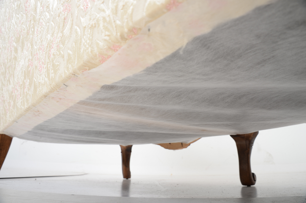 Vintage Button Tufted Sofa