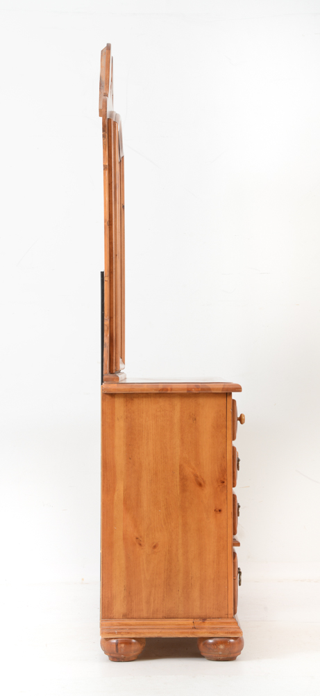 Progressive Furniture Co. Pine Dresser and Mirror