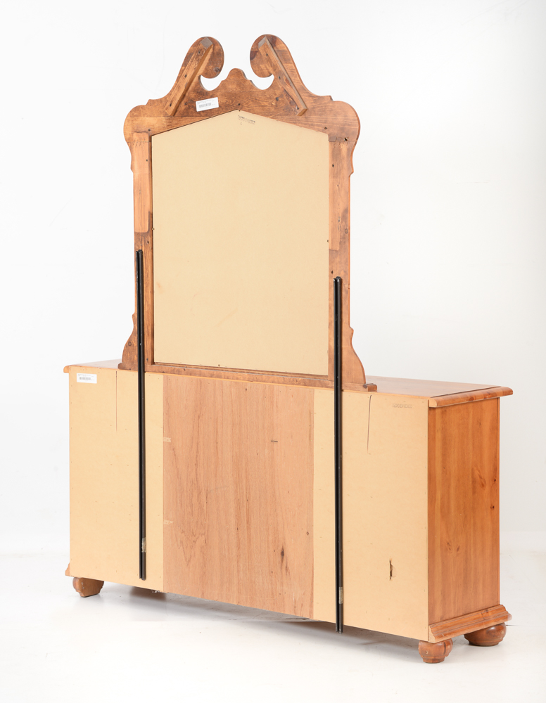 Progressive Furniture Co. Pine Dresser and Mirror
