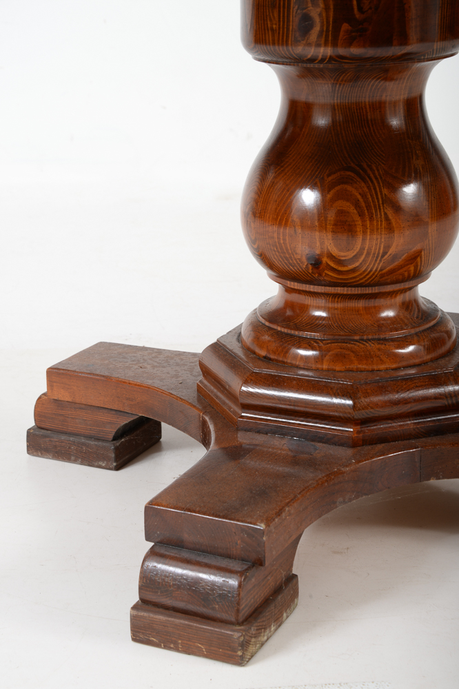 Vintage Pine Poker Table