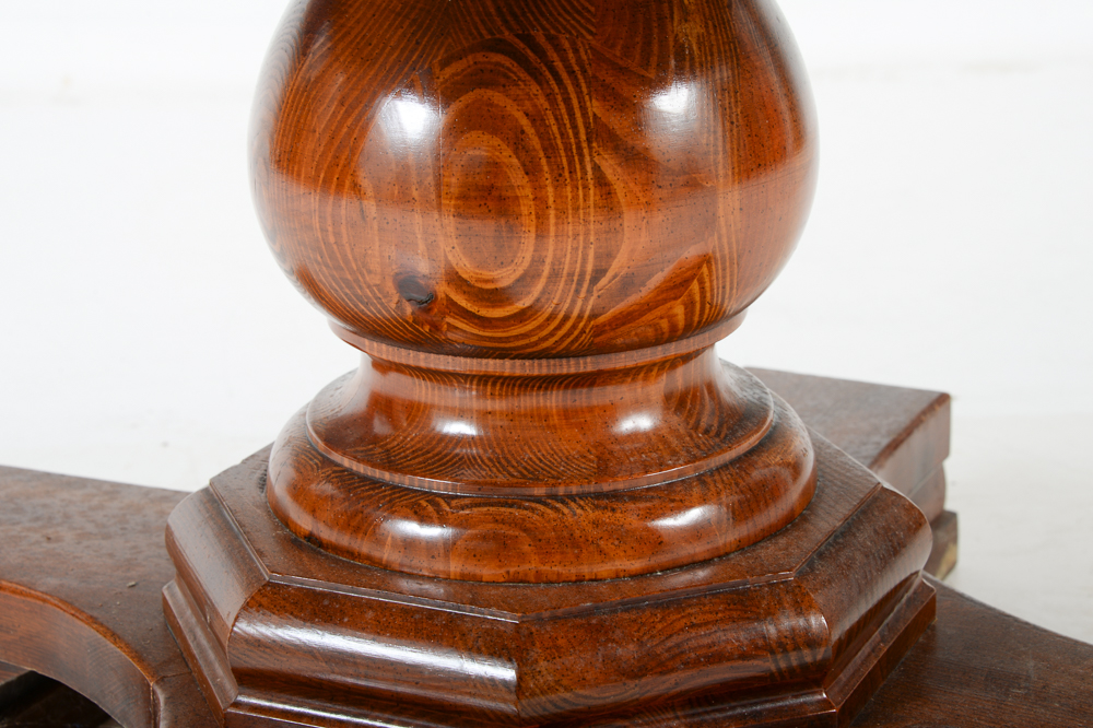 Vintage Pine Poker Table