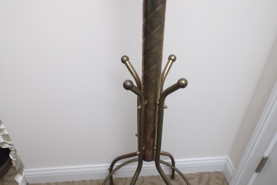 Antique Brass Coat Rack