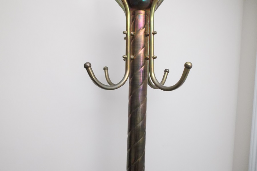 Antique Brass Coat Rack