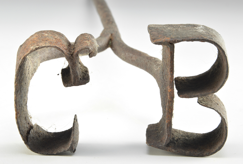 Vintage Cast Iron Cattle Branding Tool