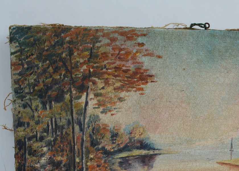 C. Beeson Original Landscape Oil Painting