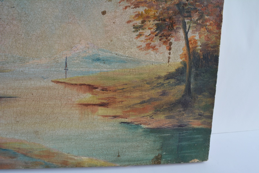 C. Beeson Original Landscape Oil Painting