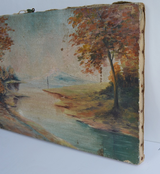 C. Beeson Original Landscape Oil Painting