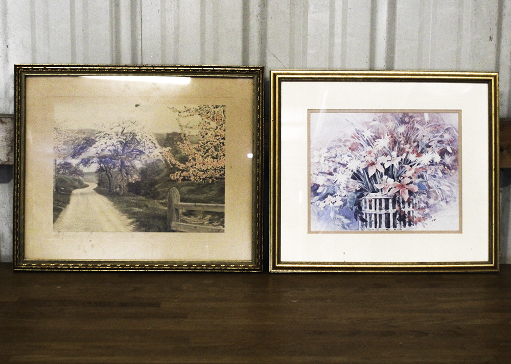 Pair of Framed Art Prints