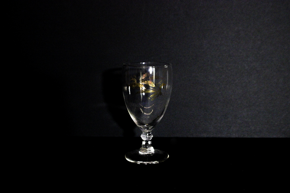 Collection of Vintage Golden Wheat Stemware