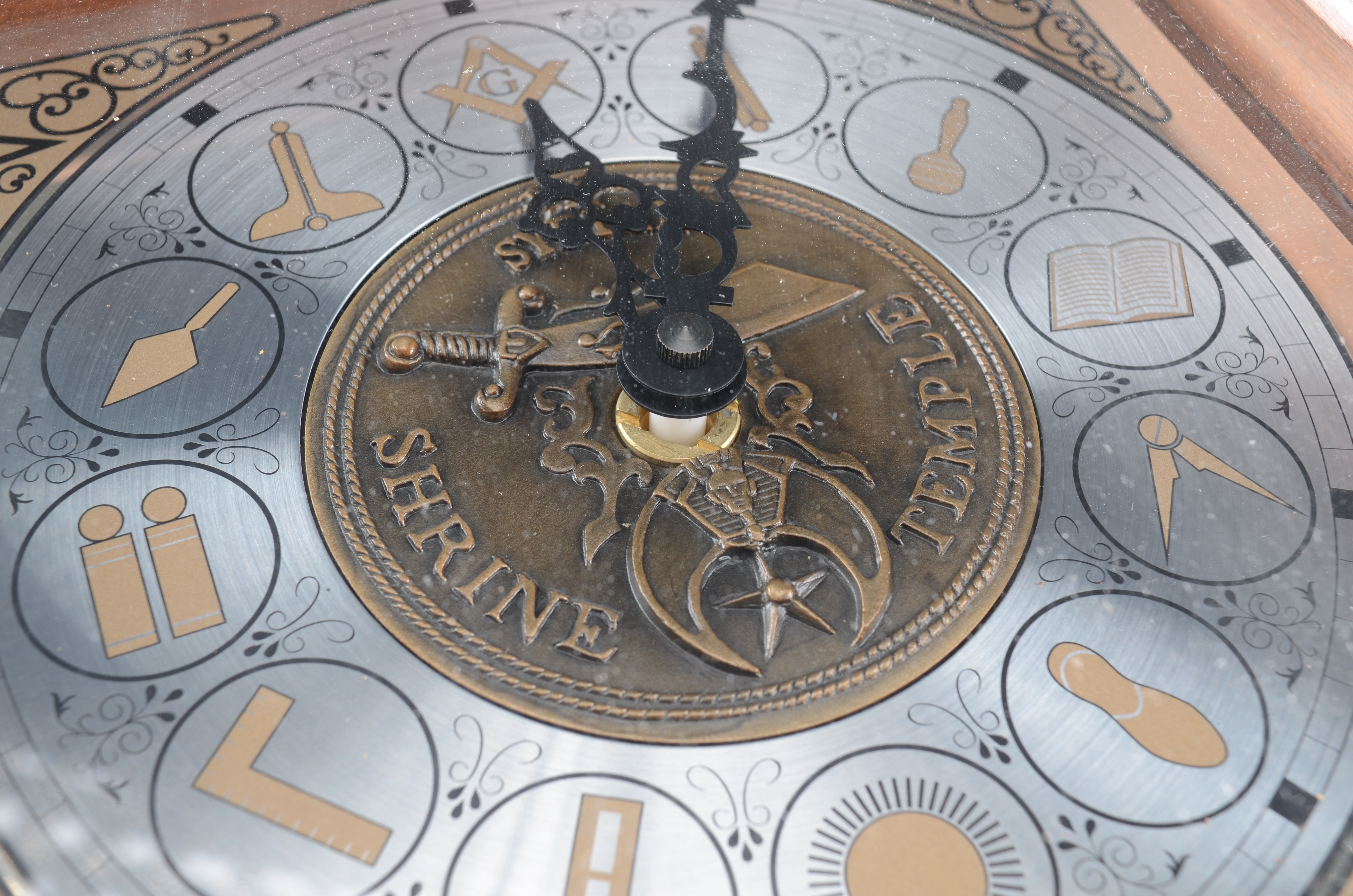 Syrian Shrine Temple Mantel Clock by Hamilton