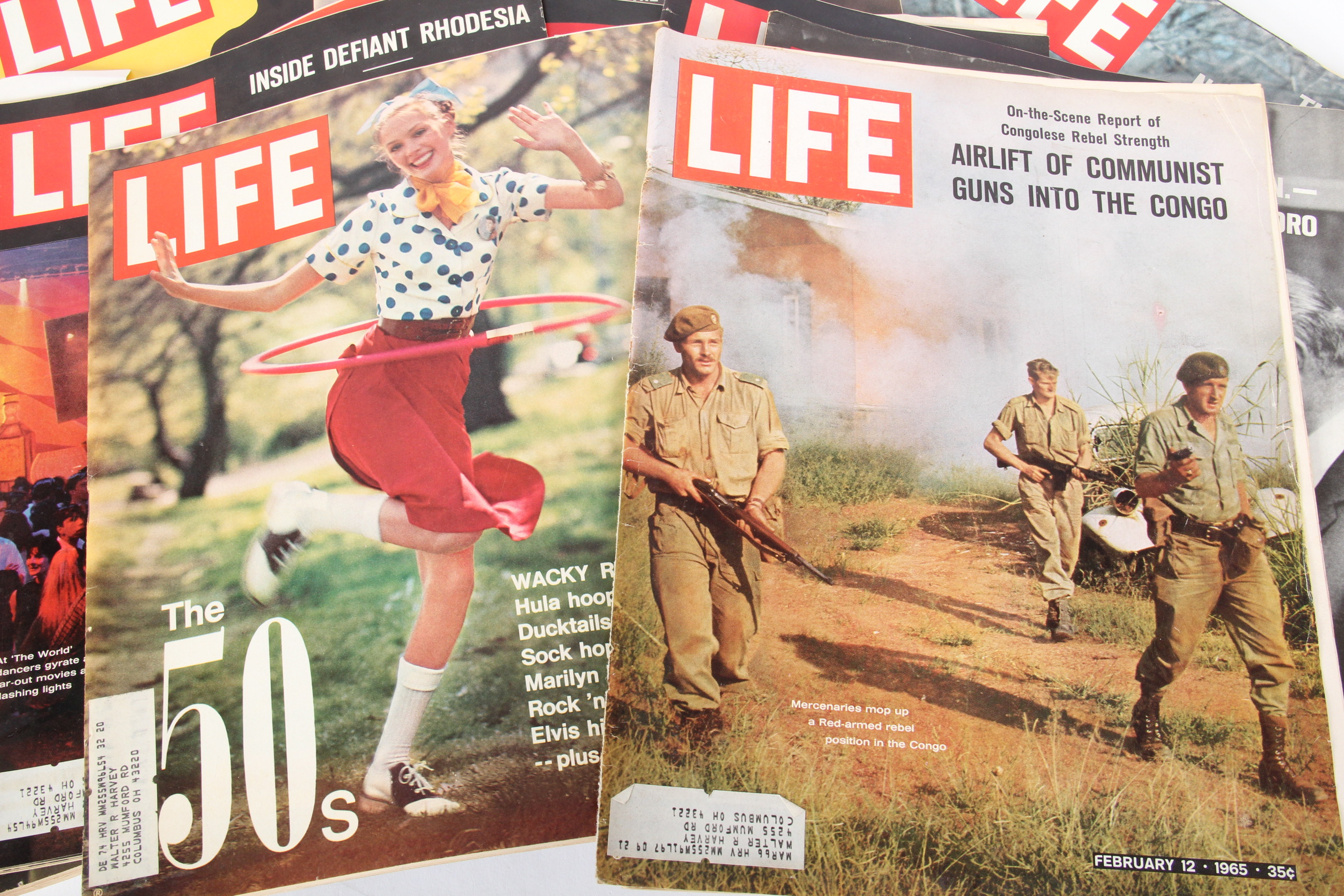 Grouping of Vintage Magazines