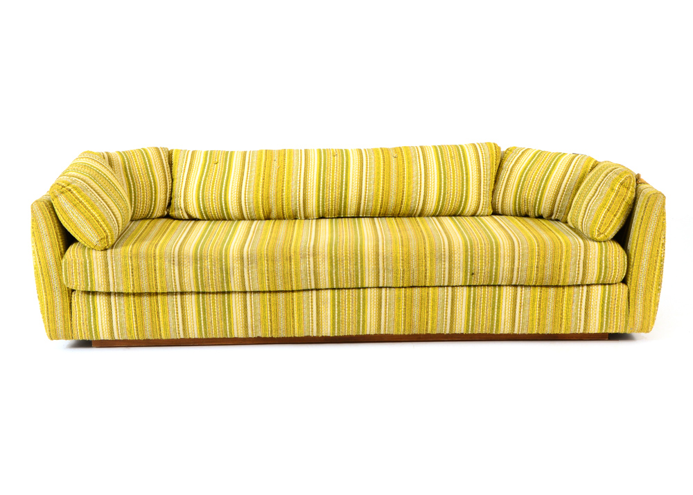 Milo Baughman Style Sofa