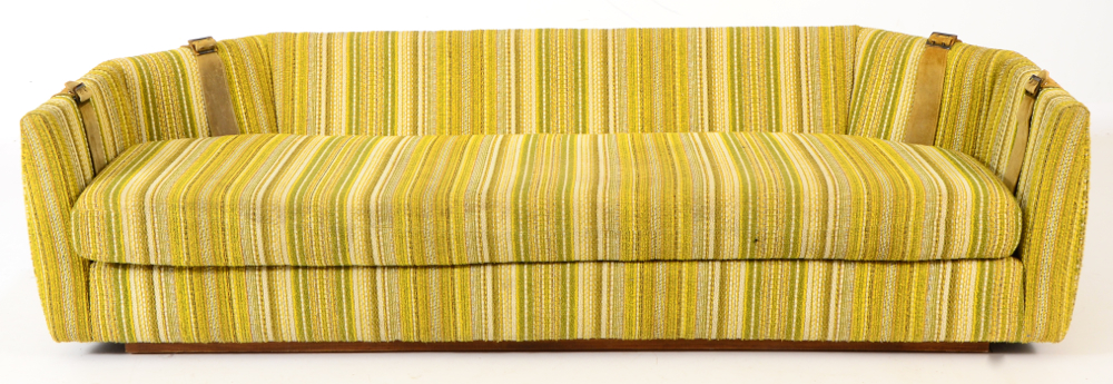 Milo Baughman Style Sofa