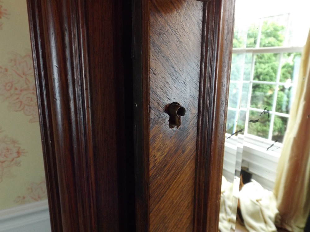 Antique Victorian Mahogany Armoire