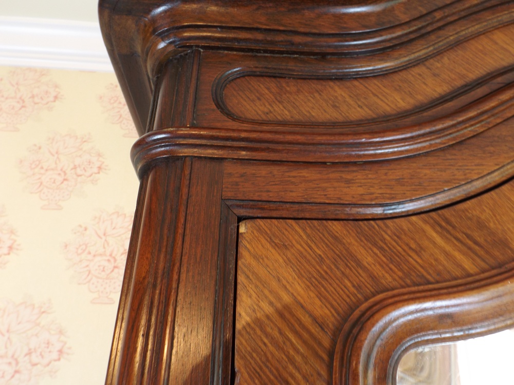 Antique Victorian Mahogany Armoire