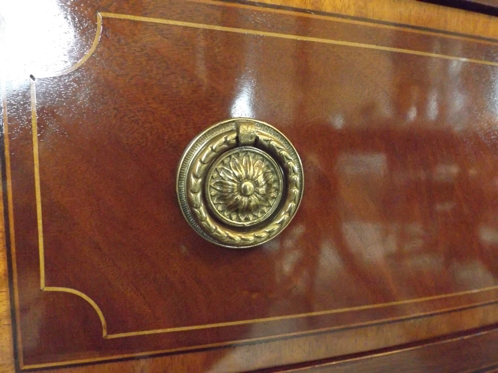 Baker Furniture Hepplewhite Style Mahogany Sideboard