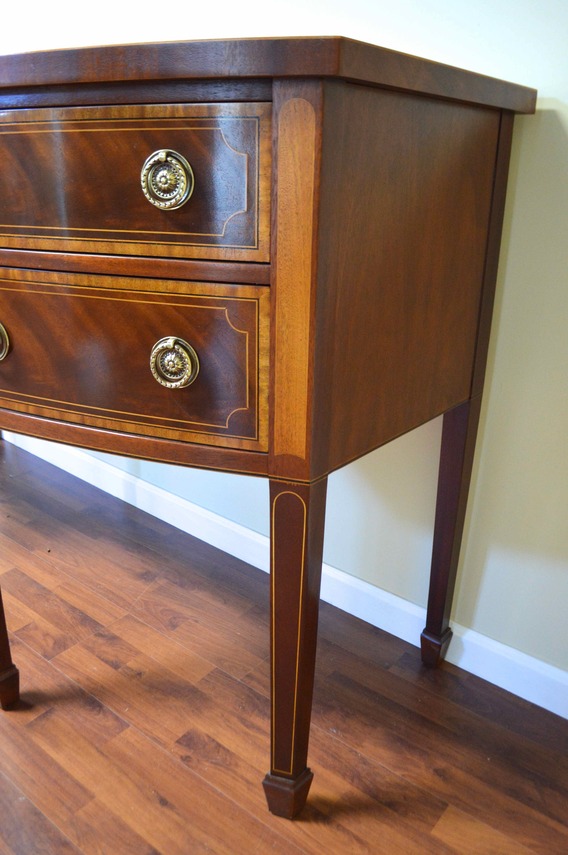 Baker Furniture Hepplewhite Style Mahogany Sideboard