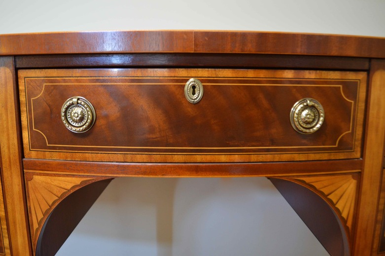 Baker Furniture Hepplewhite Style Mahogany Sideboard