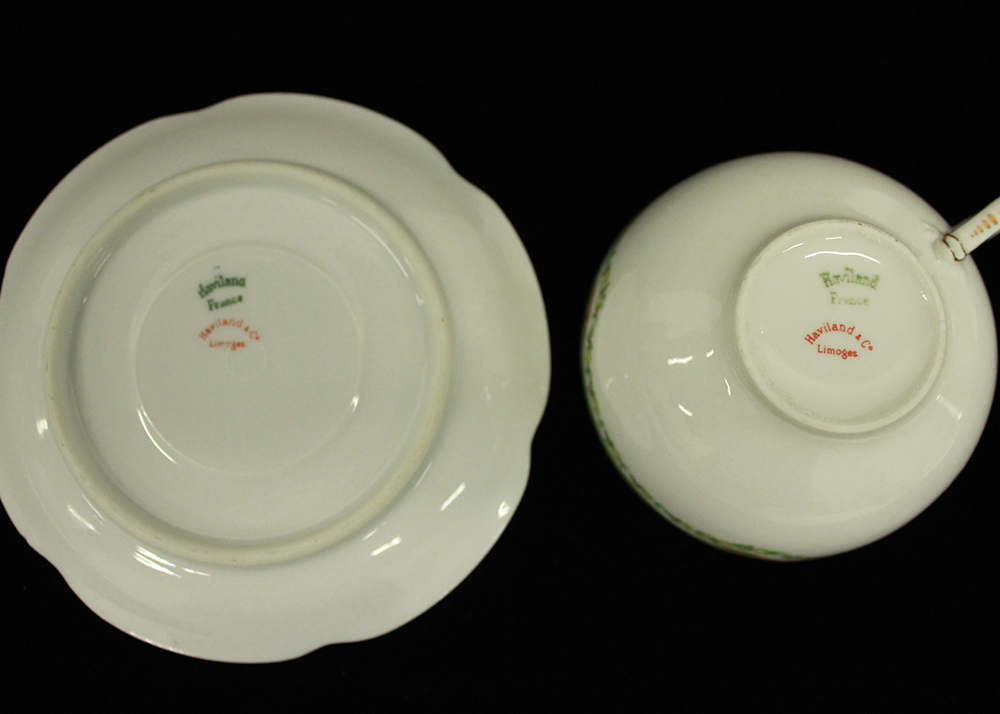 Grouping of Fine China Tea Cups and Saucers