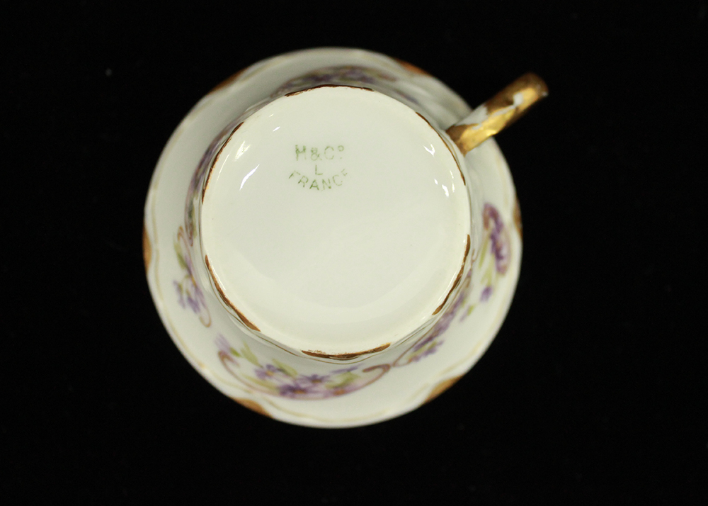 Grouping of Fine China Tea Cups and Saucers