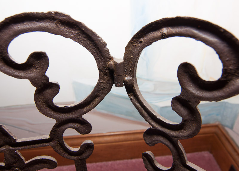 Wrought Iron Fire Screen