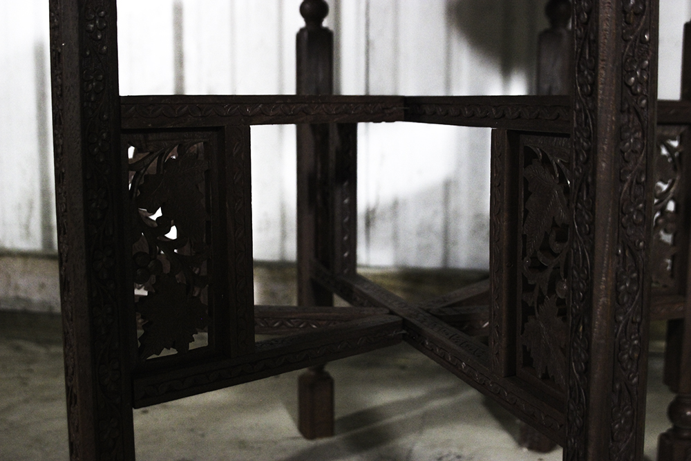 Vintage Moroccan Tray Table