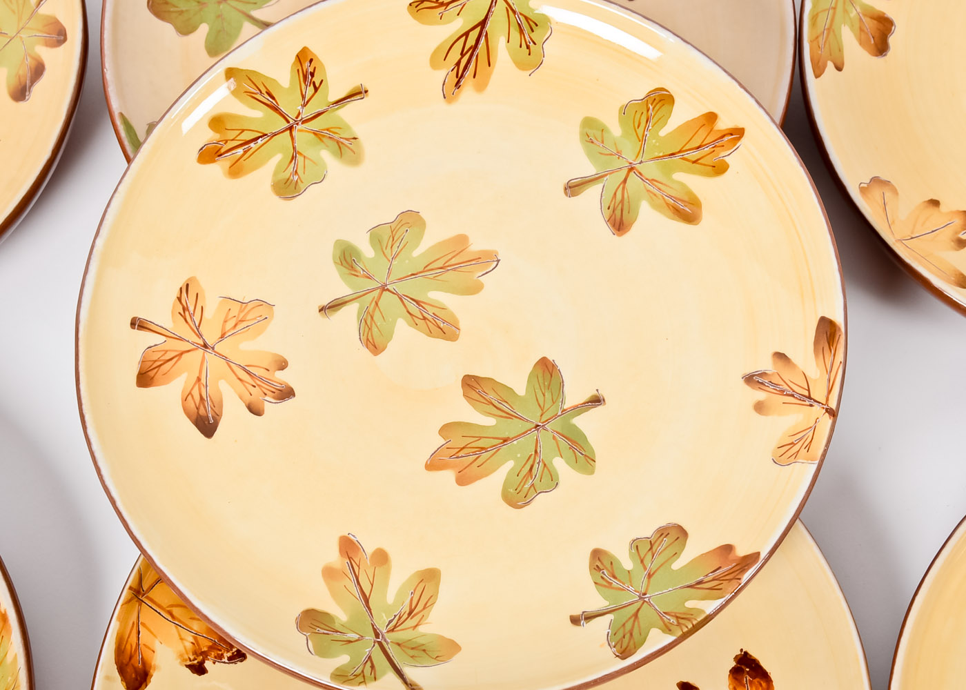 Pottery Barn Stoneware Salad Plates