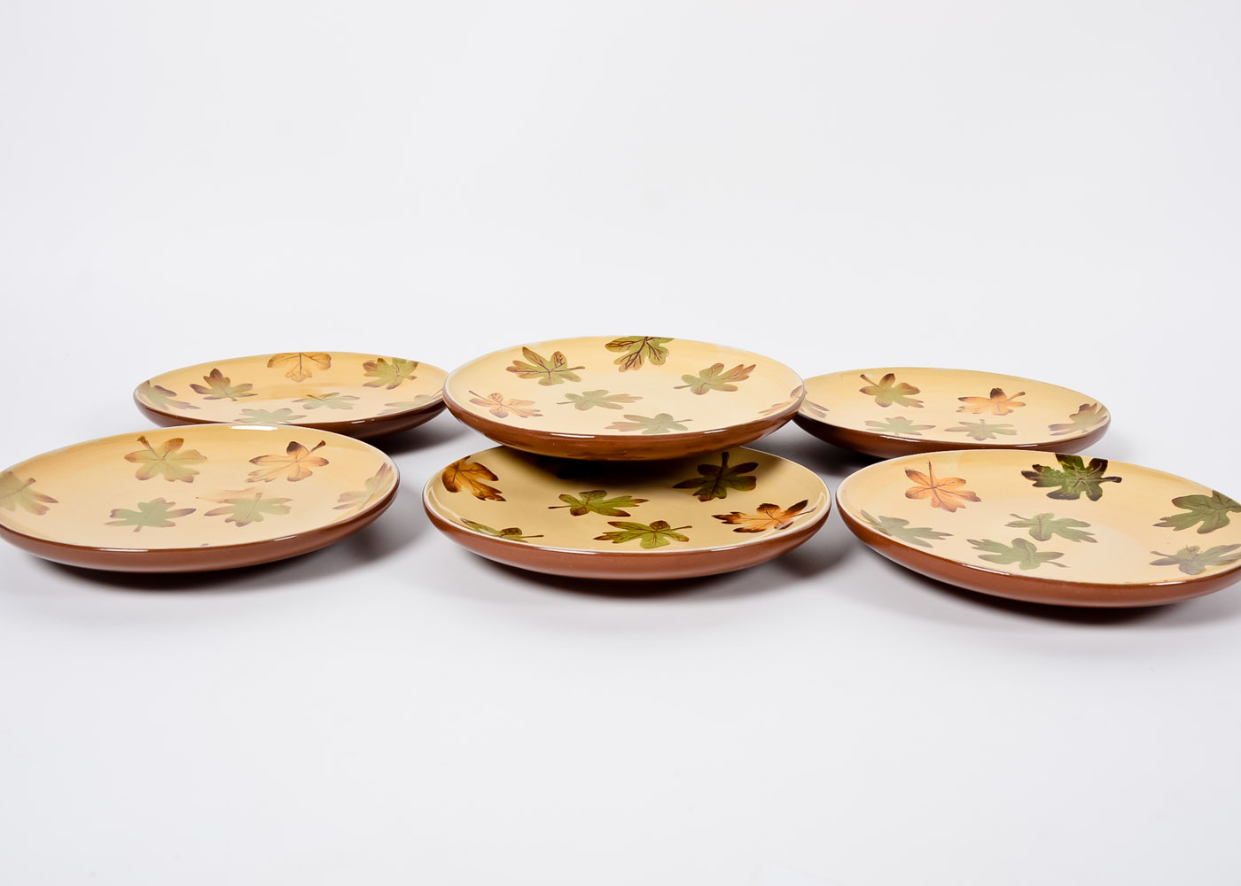 Pottery Barn Stoneware Salad Plates