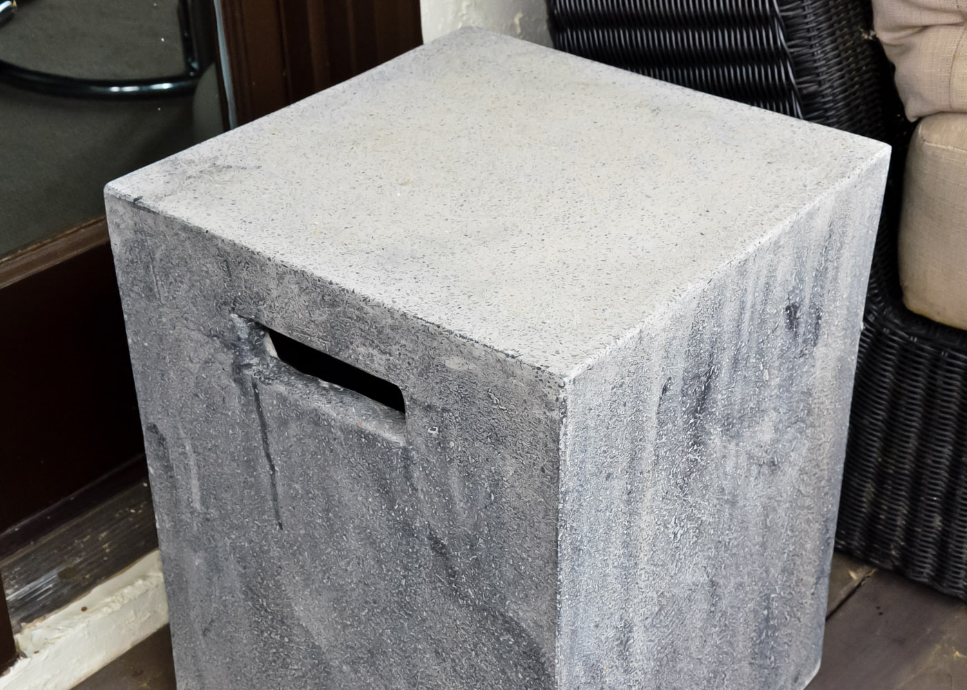 Cement End Tables for Patio