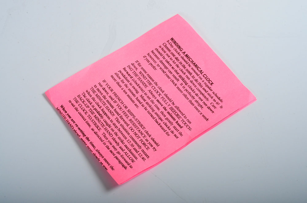 Adjustable Pendelum Clock