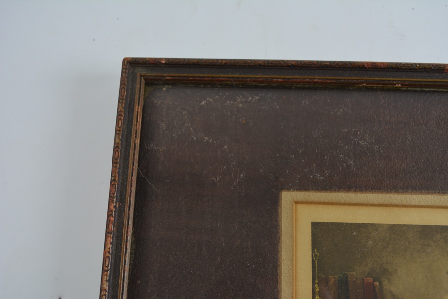 S. Hirszenberg "Uriel d'Acosta Instructing...Young Spinoza" Print