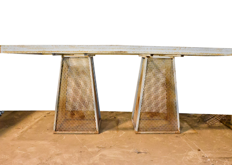 Industrial Metal Table Frame