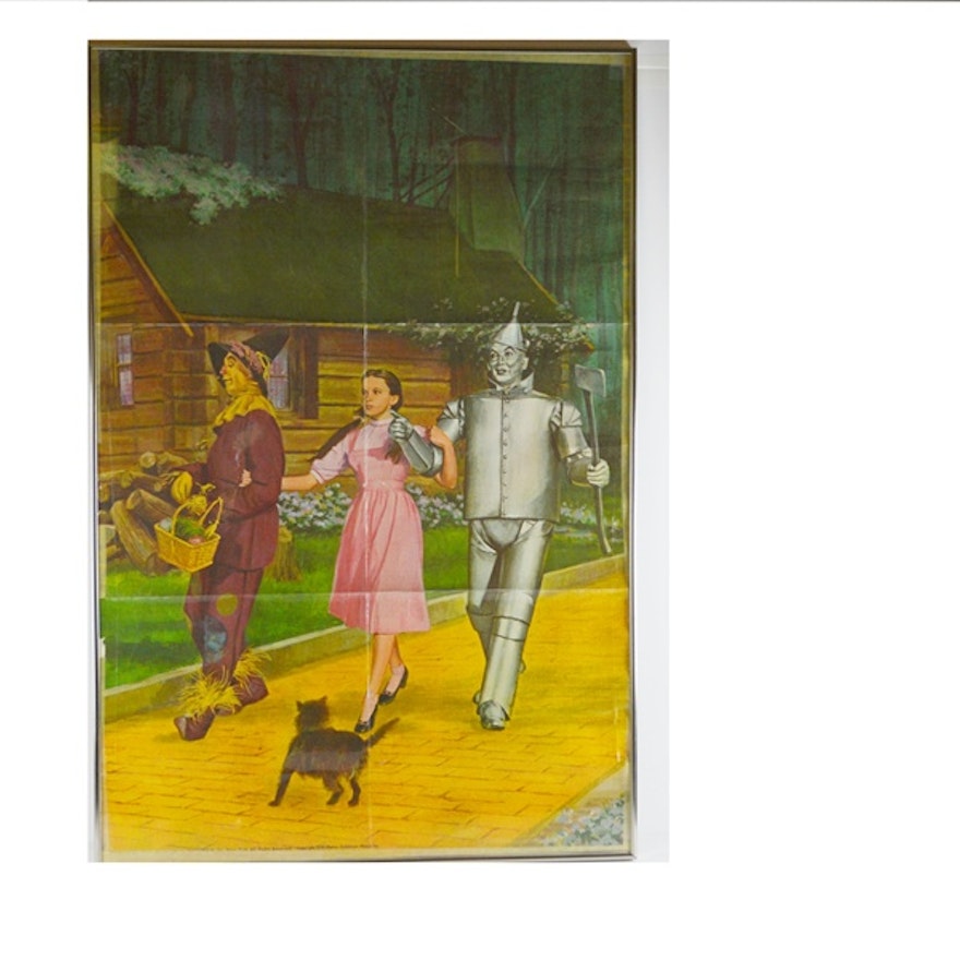 "The Wizard of Oz" 1939 Scene Poster