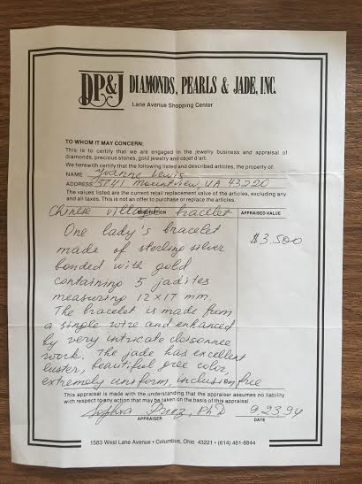 Vintage Chinese Bracelet