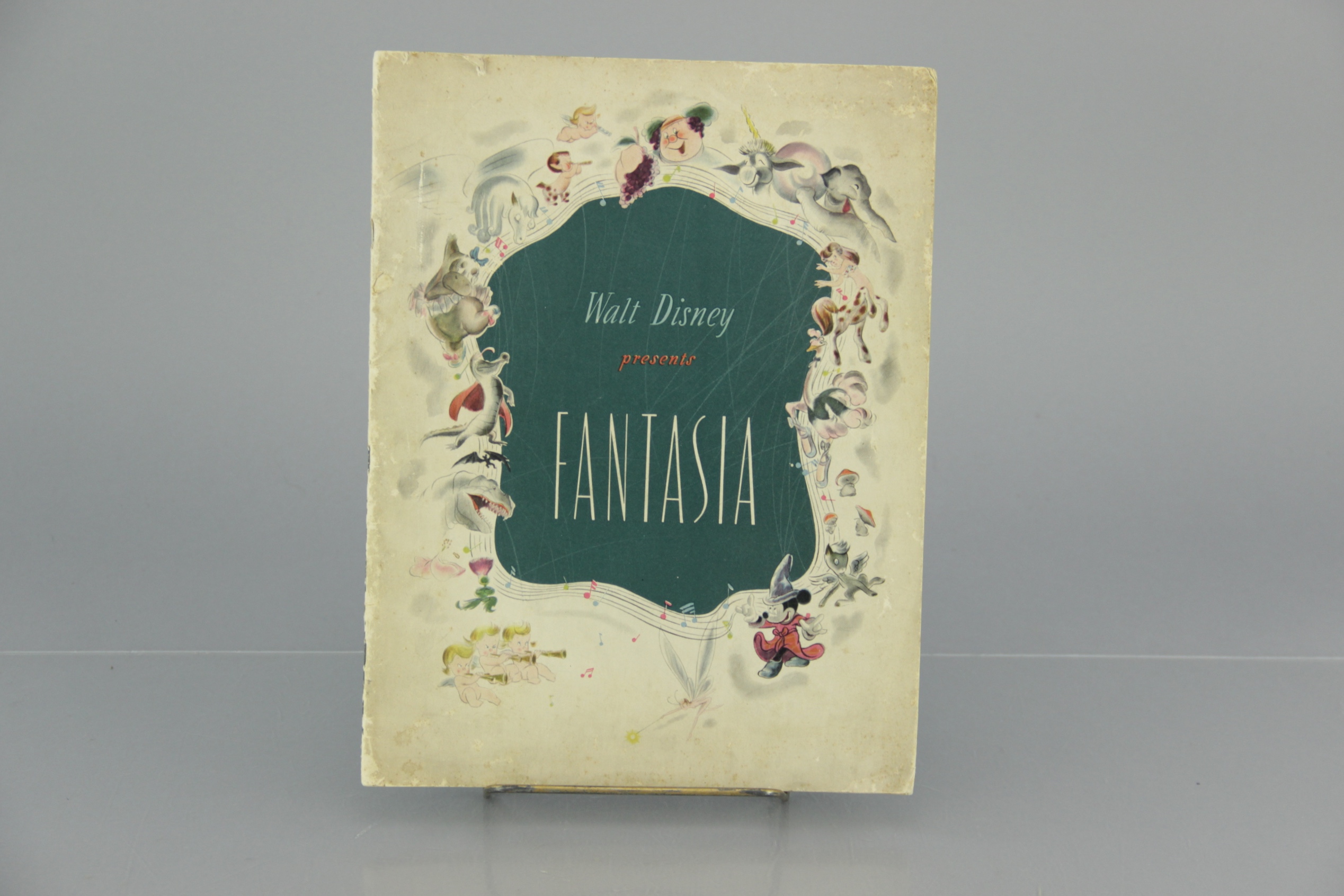 "Walt Disney Presents Fantasia" 1940 Souvenir Program