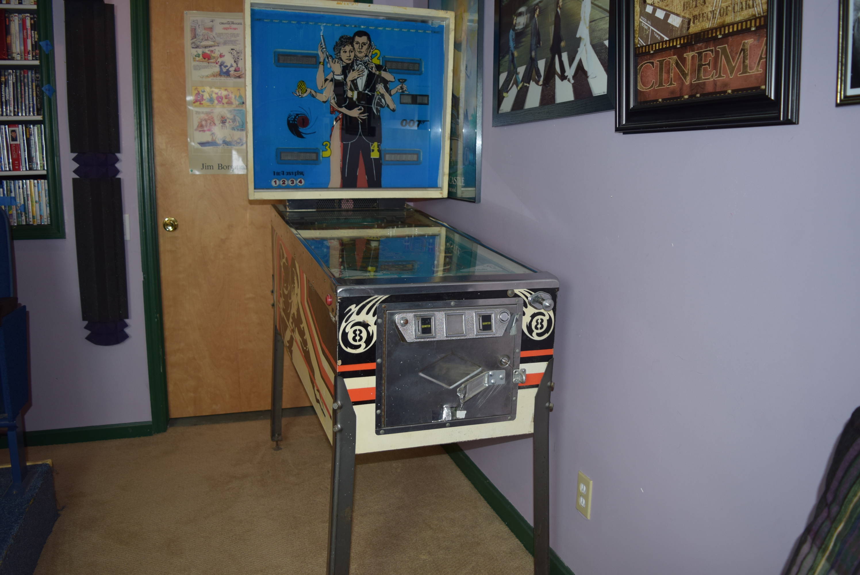 Vintage Bally "Eight Ball" Pinball Machine