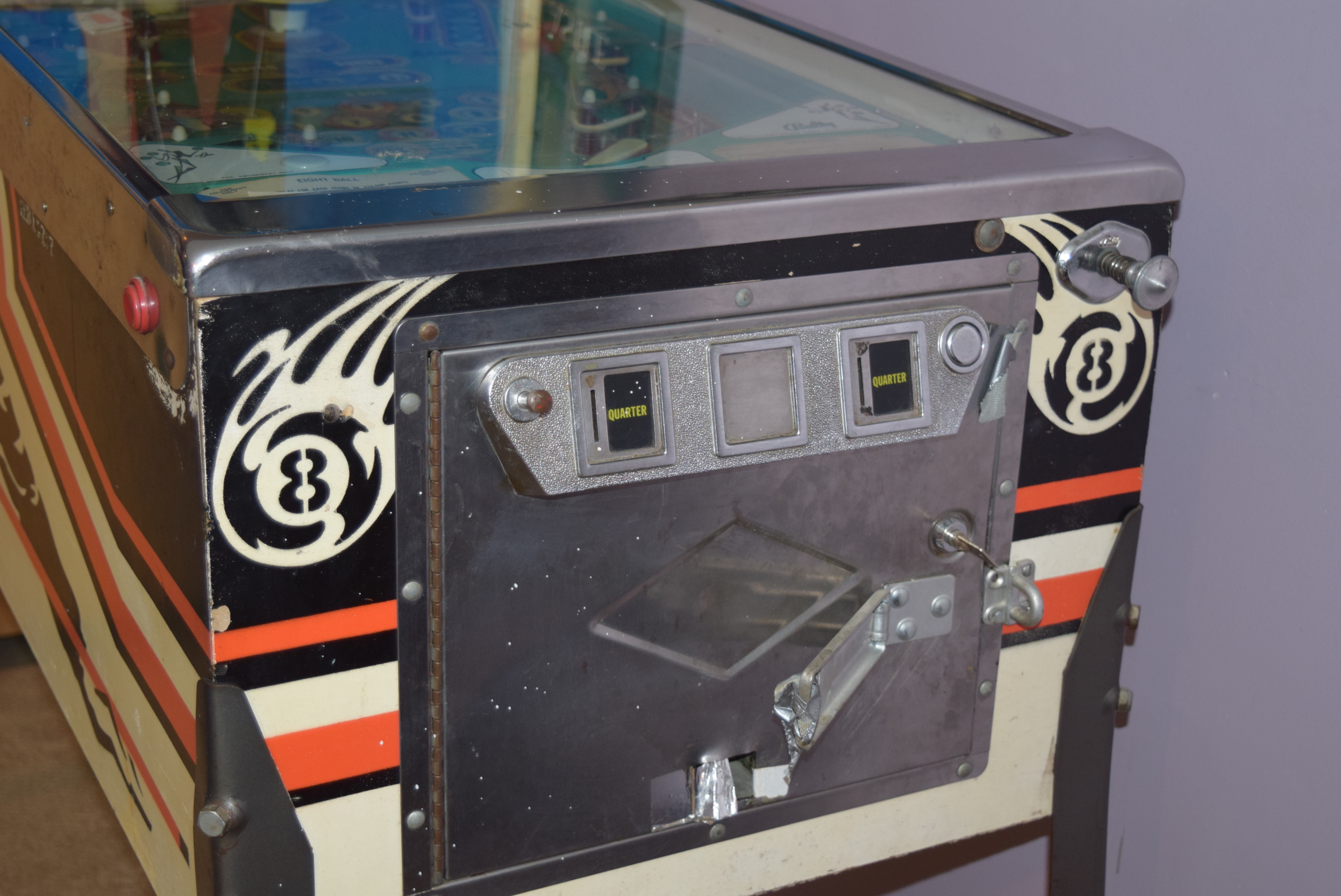 Vintage Bally "Eight Ball" Pinball Machine
