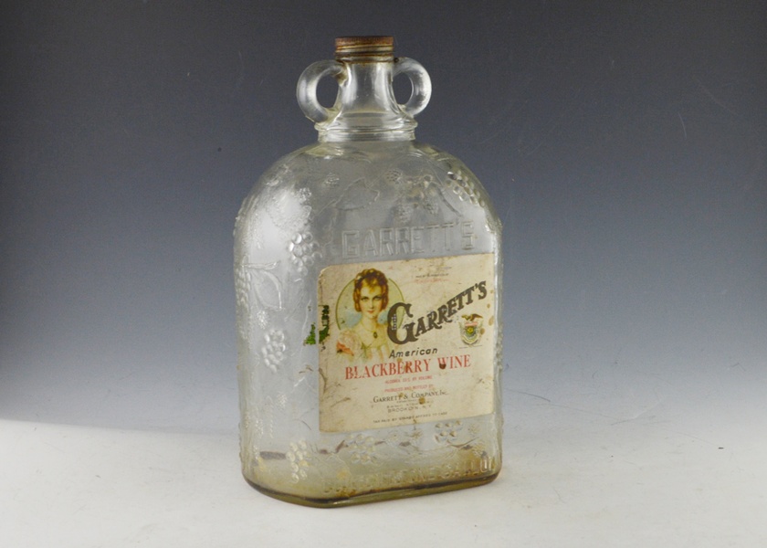Garretts Blackberry American Wine Bottle