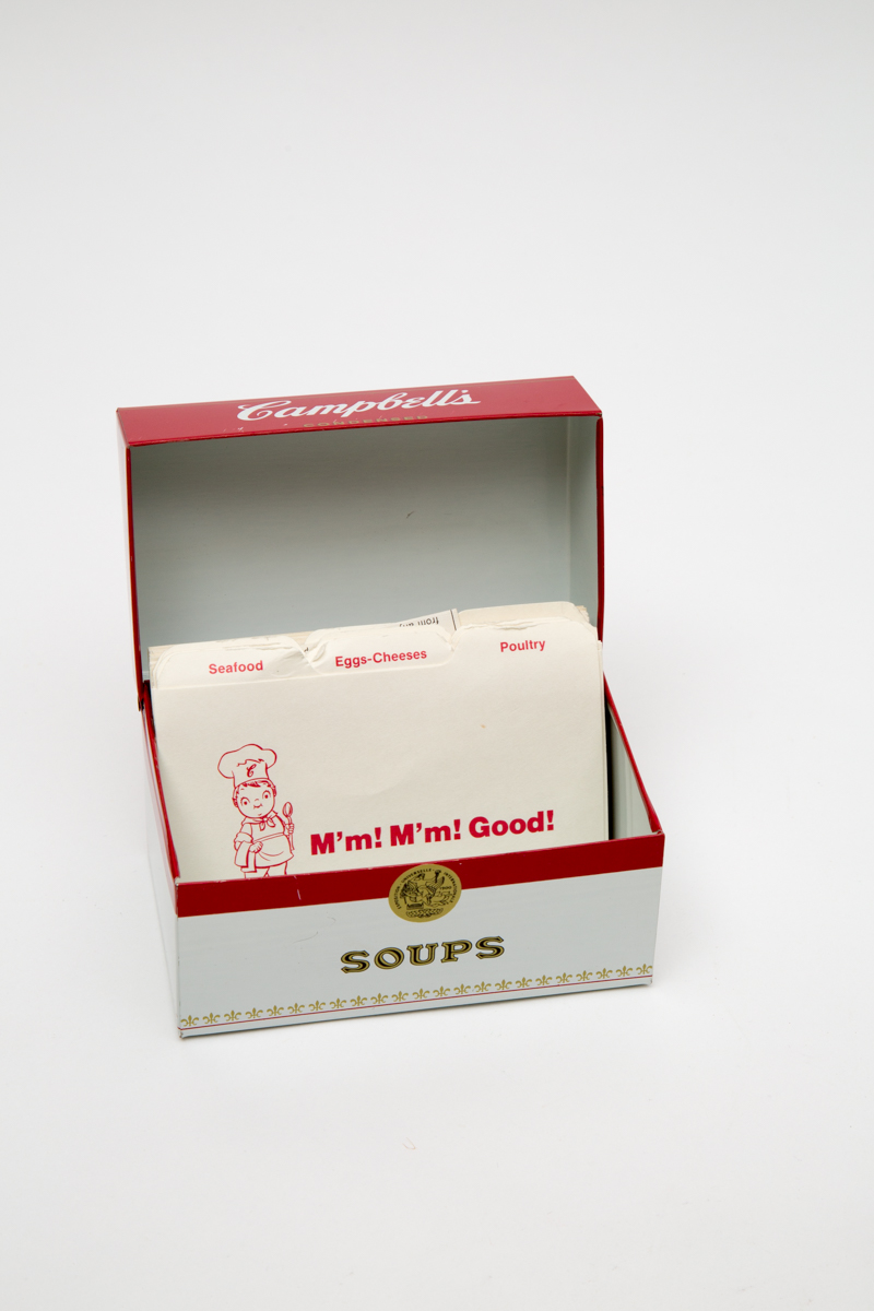 Vintage Campbell's Soup Cookbooks and Recipe Box