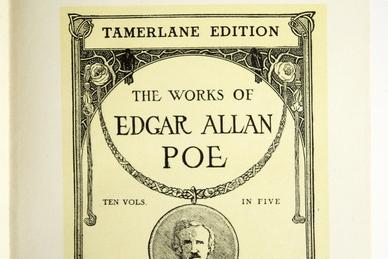 "The Works Of Edgar Allan Poe" Tamerlane Edition 1904, Vol. 1-5