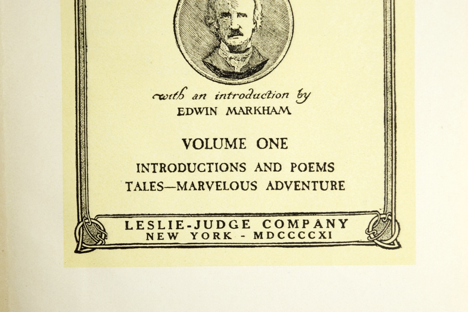 "The Works Of Edgar Allan Poe" Tamerlane Edition 1904, Vol. 1-5