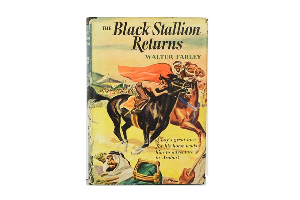 First Printing "The Black Stallion Returns" by Walter Farley 1945