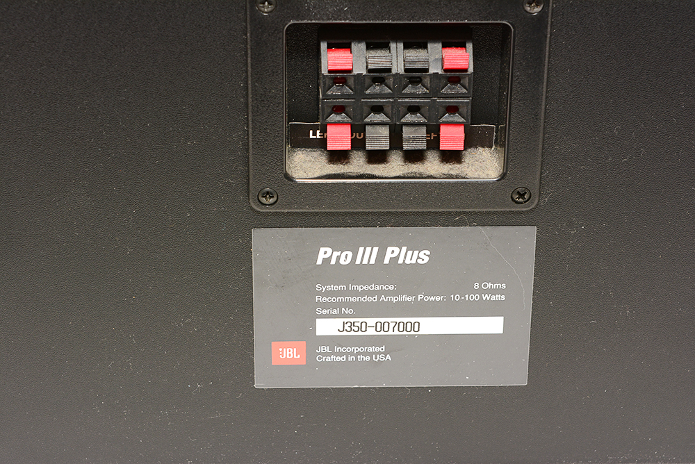 JBL Pro III Plus Speakers